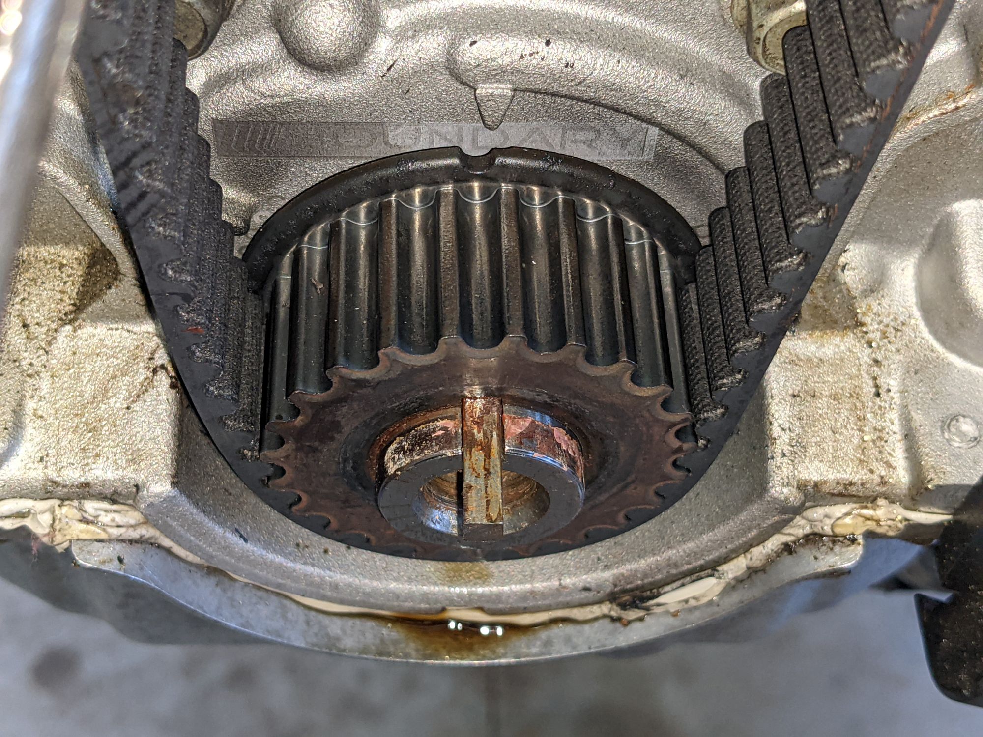 Boundary crank seal failure